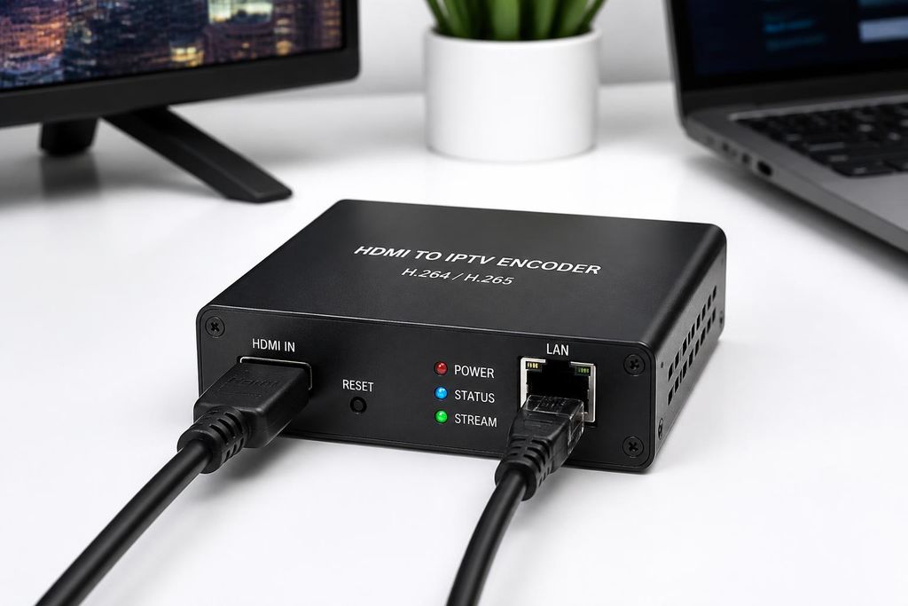 HDMI Encoder IPTV: How It Works and What to Buy in 2026 — IPTV Encoder guide illustration