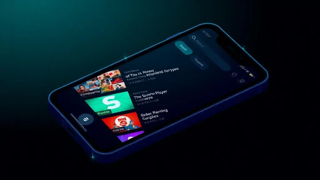 App Store search results showing the best IPTV player apps for iPhone